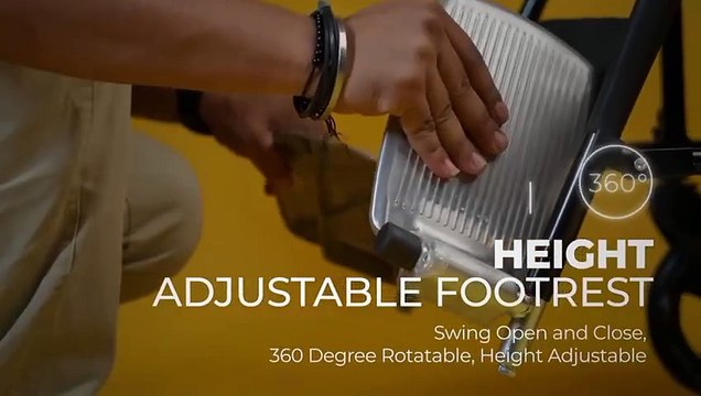 Ezee PLUS Manual Wheelchair Contain Many Features ☑ Foldable WheelChair☑High Strenght Steel Frame ☑Comfy Armrest☑Parking Brakes☑Aluminium Foot Rest☑ Rubber Tyres☑Mag Wheels☑ Eva Rear Tyres☑ISO, CE Certified..