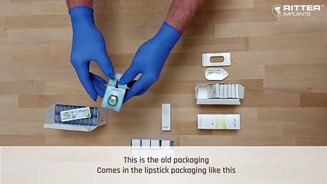 Ritter Implants - New Packaging for Implants
