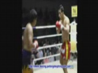 Muzaffer gemici thai box fight