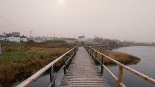 Walking Tour around the Old Day's Pond Boardwalk (Bonavista, Newfoundland) - 4K GoPro Scenic Tour