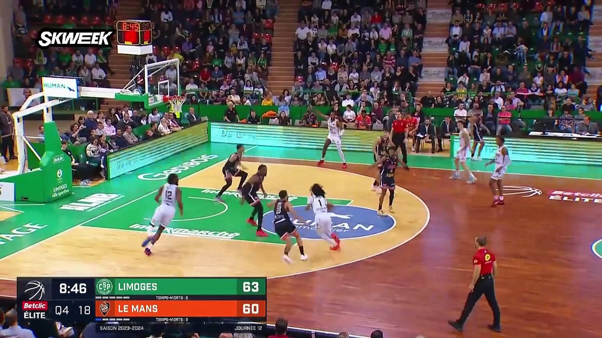 Les meilleures actions de la phase aller de Betclic Élite ! | Partie 1