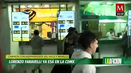 Lorenzo Faravelli llega a México para convertirse en el quinto refuerzo de Cruz Azul