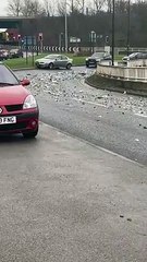 Glass sees Sheffield Road near Tinsley Roundabout close