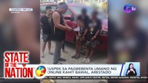 Tatlong suspek sa pagbebenta umano ng paputok online kahit bawal, arestado | SONA
