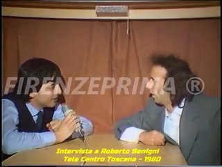 Roberto Benigni - Tele Centro Toscana - Radio Fata Morgana - 1980
