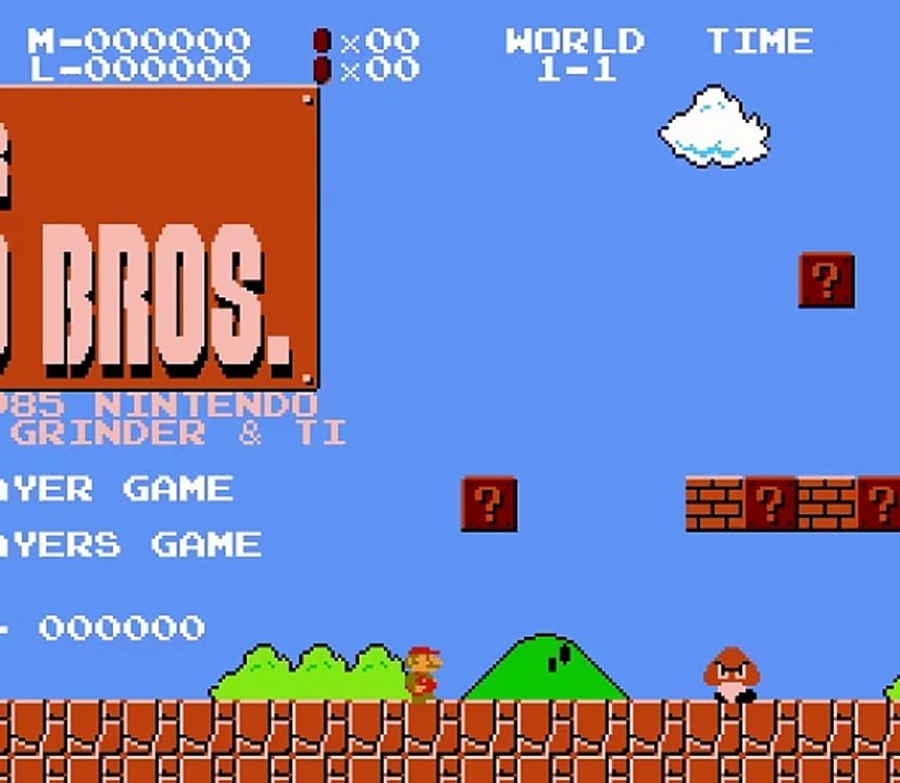 Super Mario Bros. (Two Player Hack) online multiplayer - nes