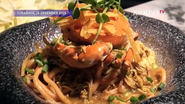 Mencicipi Nikmatnya Mie Kepiting Kuah Kare Aceh di Surabaya