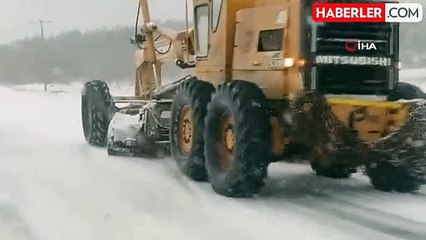 Ardahan'da 14 köy yolu ulaşıma kapandı