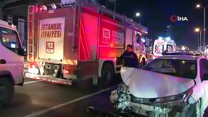 Avcılar E-5’te trafik kazası: 4 yaralı