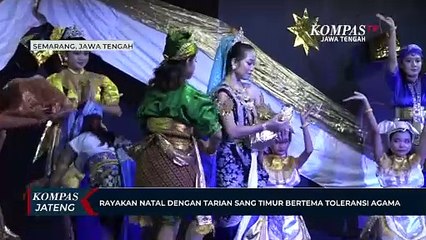 Rayakan Natal dengan Tarian Sang Timur Bertema Toleransi Agama