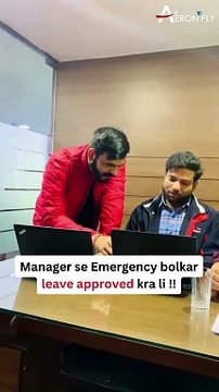 Manager be like Meri Shaktiyo Ka Galat Istamaal Ho Rha Hai | AeronFly | Make Your Safar Suhana