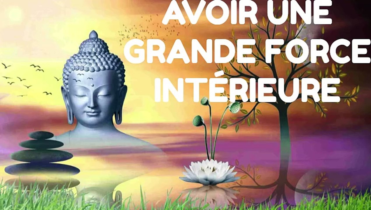 AVOIR UNE GRANDE FORCE INTÉRIEURE  - Méditation de Pleine Conscience et Bouddhisme
