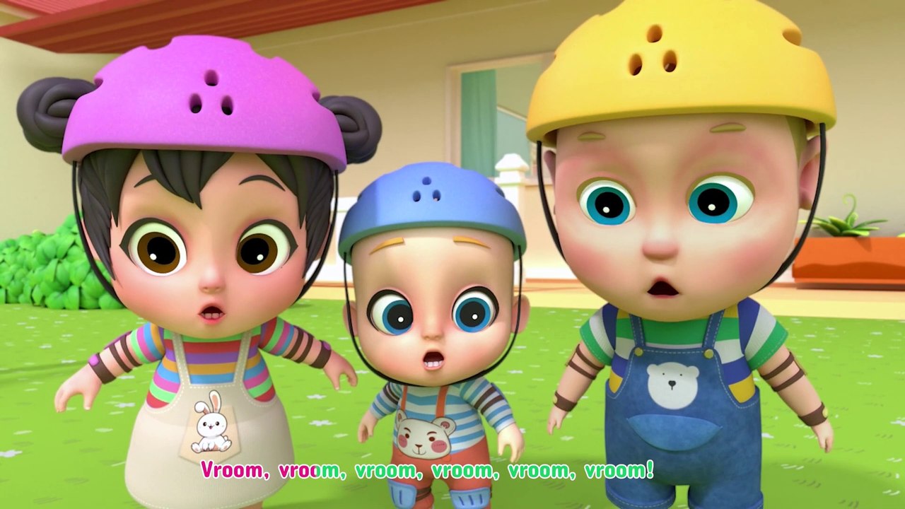 Wheels Go Round - Ride A Bike Safely _ Super Sumo Nursery Rhymes & Kids Songs-super sumo new video 2024