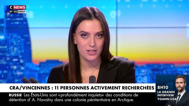 Au lendemain de leur évasion, onze personnes détenues au Centre de rétention administratif de Paris-Vincennes sont toujours activement recherchées - VIDEO