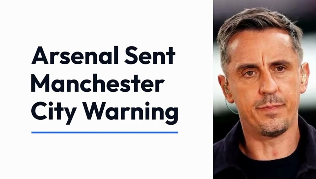Arsenal Sent Manchester City Warning