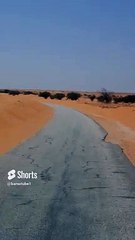 الكركرات باتجاه نواكشوط، عاصمة موريتانيا #desert