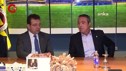 Ekrem İmamoğlu'dan Fenerbahçe Başkanı Ali Koç'a 'olimpiyat' daveti...