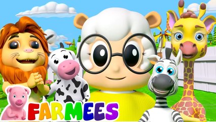 The Animal Dance Song | Farmees Nursery Rhymes & Kids Songs | Animal Cartoon