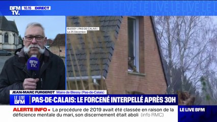 Forcené interpellé dans le Pas-de-Calais: le soulagement du maire de Blessy, Jean-Marc Furgerot