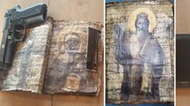 Bursa'da ceylan derisine yazılı 2 bin yıllık İncil ele geçirildi