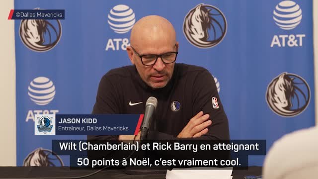 Mavericks - Kidd : Doncic est l'un des meilleurs au monde