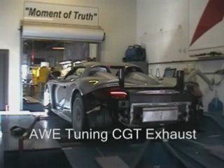 Carrera gt dynotest awe