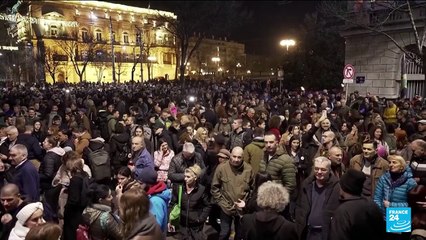 Serbie : nouvelles manifestations à Belgrade, Moscou accuse l'Occident