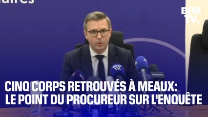 Corps d'une famille retrouvés à Meaux: le point sur l'enquête du procureur de la République, Jean-Baptiste Bladier