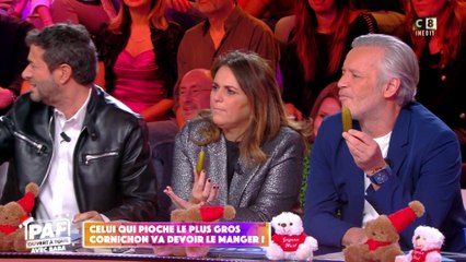 Cyril Hanouna invente un jeu, quel chronique devra manger les cornichons de Polska ?!