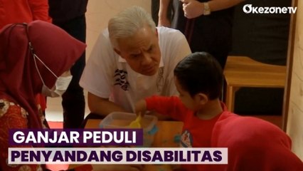 Peduli Penyandang Disabilitas, Ganjar akan Masifkan Sanggar Inklusi