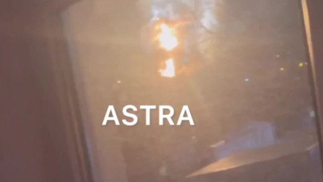 Explosions seen in Crimea port town as Ukrainian Air Force damages Russian ship