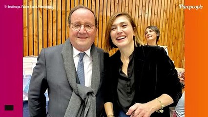 PHOTOS Julie Gayet et François Hollande, rare et discrète apparition des petits-enfants pour Noël !