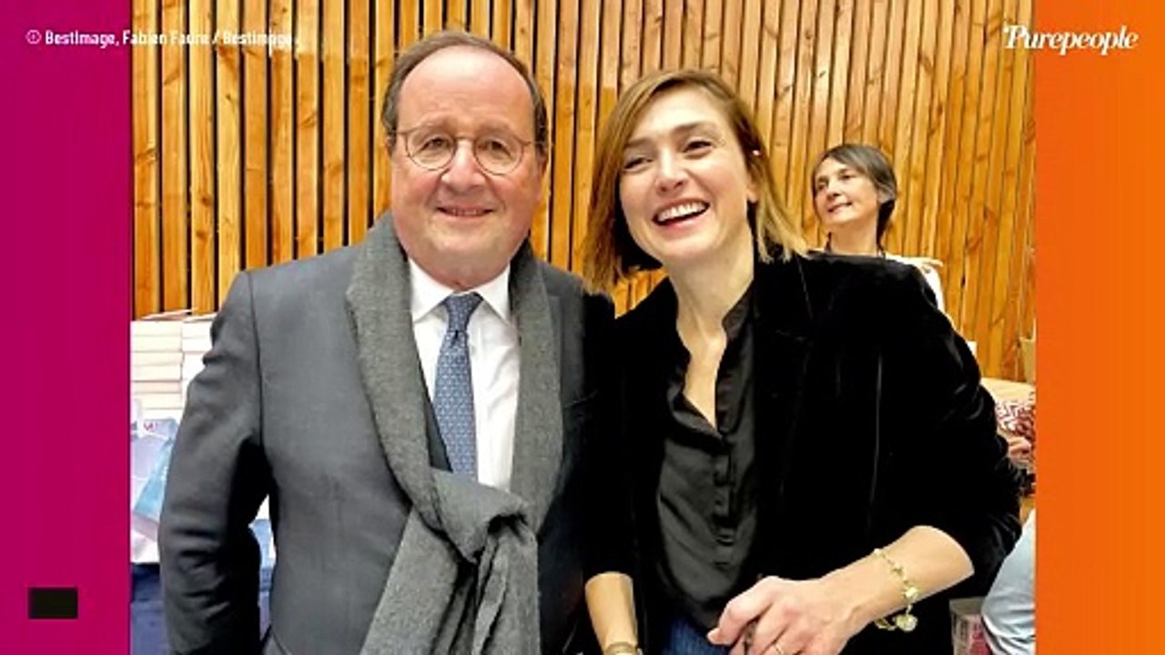PHOTOS Julie Gayet et François Hollande, rare et discrète apparition des petits-enfants pour Noël !