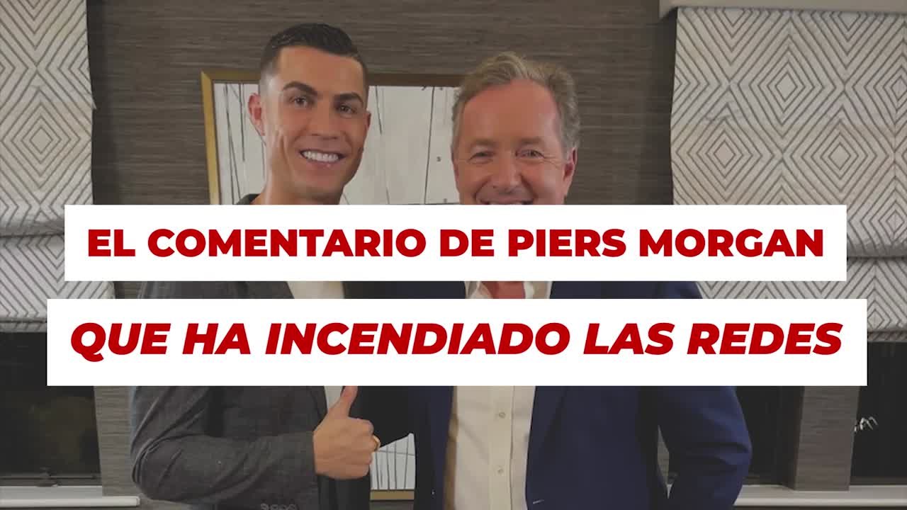 El comentario de Piers Morgan que ha incendiado las redes