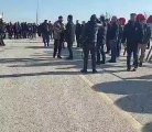 Gaziantep'in ardından Malatya'daki şehit cenazesinde de çelenk provokasyonu