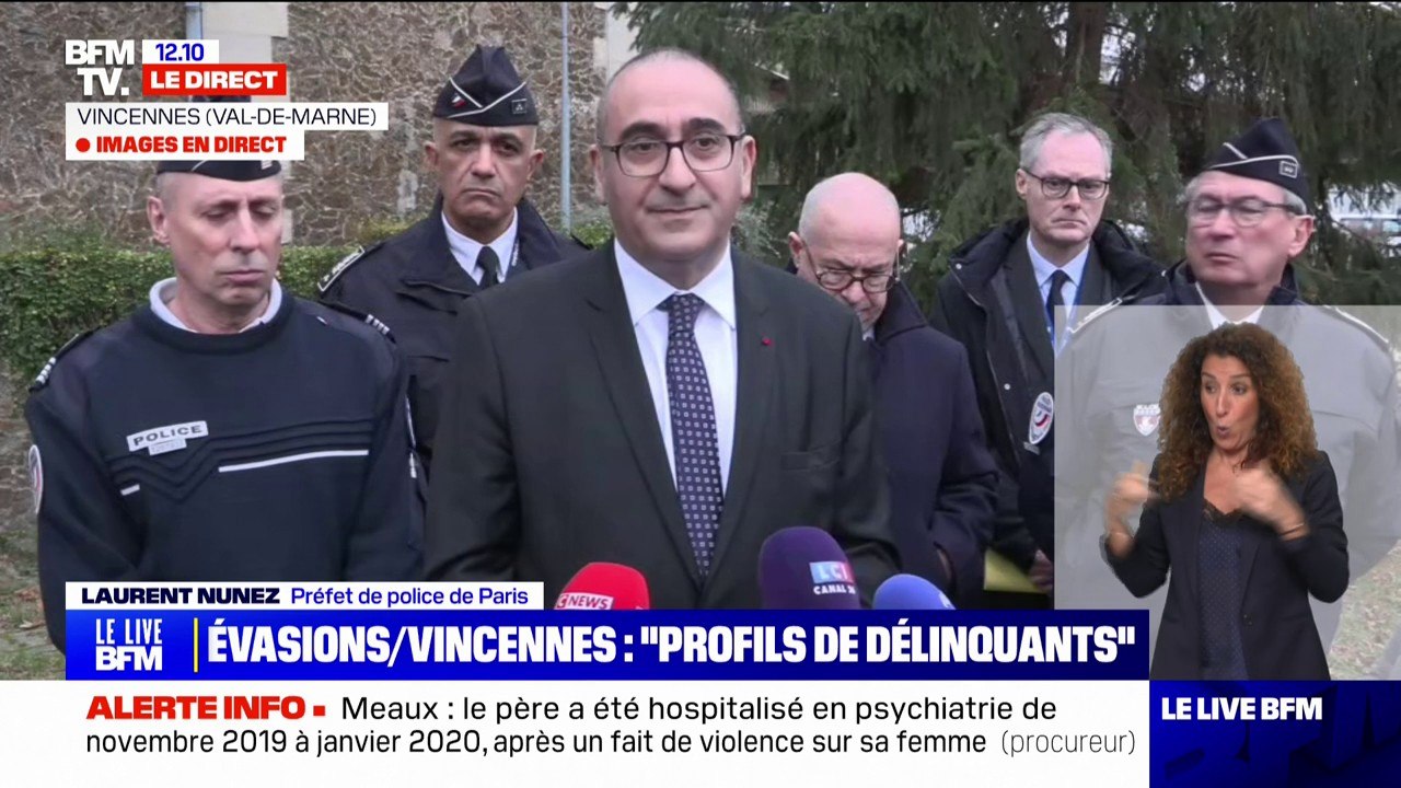 "Je n'identifie pas de défaillance humaine": Laurent Nuñez, préfet de police de Paris, réagit aux 11 évasions du centre de rétention administrative de Vincennes