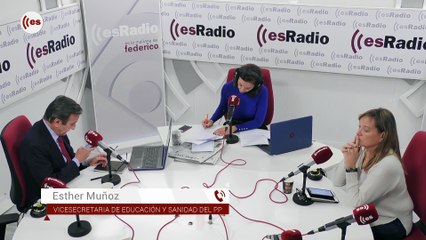Entrevista a Ester Muñoz, vicesecretaria de Sanidad y Educación del PP