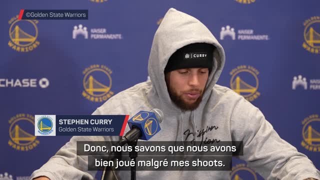Warriors - Une défaite difficile à avaler face aux Nuggets pour Curry