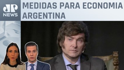 Javier Milei quer acabar com contribuição sindical obrigatória; Klein e Beraldo analisam
