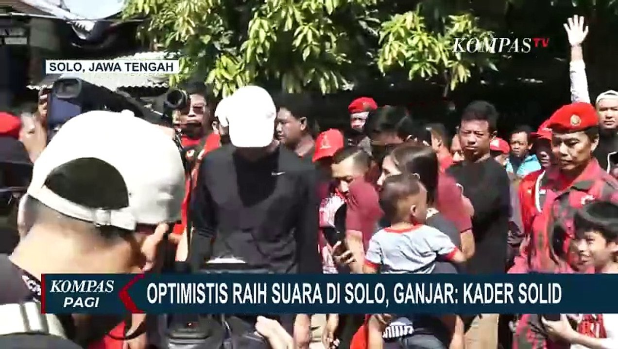 Optimistis Raih Suara di Solo, Capres Ganjar Pranowo: Kader PDIP Solid