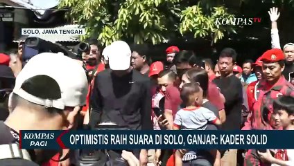 Optimistis Raih Suara di Solo, Capres Ganjar Pranowo: Kader PDIP Solid