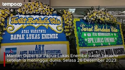 Begini Status Hukum Lukas Enembe Setelah Meninggal Menurut KPK