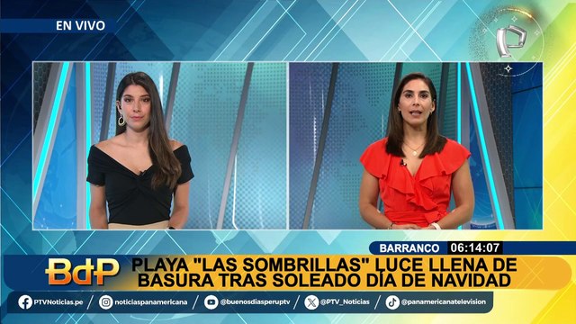 Barranco: playa Las Sombrillas luce llena de basura tras soleado día de Navidad