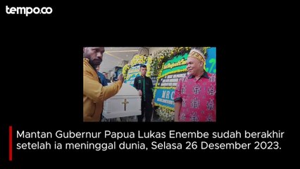 Begini Status Hukum Lukas Enembe Setelah Meninggal Menurut KPK