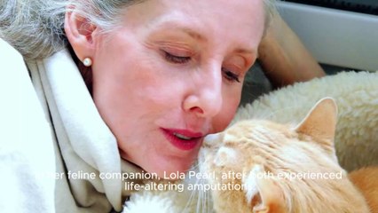A Human-Cat Amputee Duo Transforming Lives through