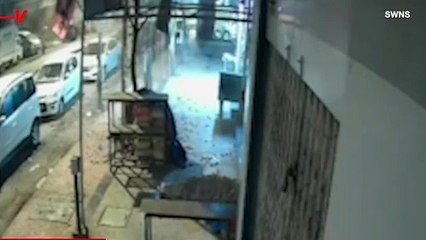 Teen Survives 140 ft Fall from 14th-Floor Window