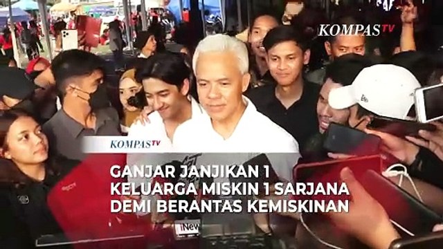 Demi Berantas Kemiskinan, Ganjar Janjikan 1 Keluarga Miskin 1 Sarjana Jika Dirinya Terpilih