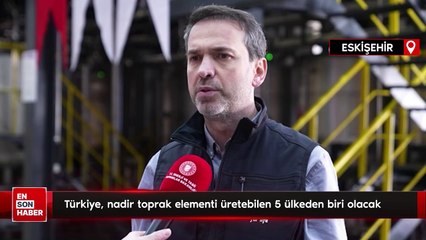 Alparslan Bayraktar: Türkiye, nadir toprak elementi üretebilen 5 ülkeden biri olacak