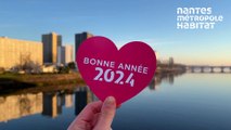 Nantes Métropole Habitat vous présente ses meilleurs vœux 2024
