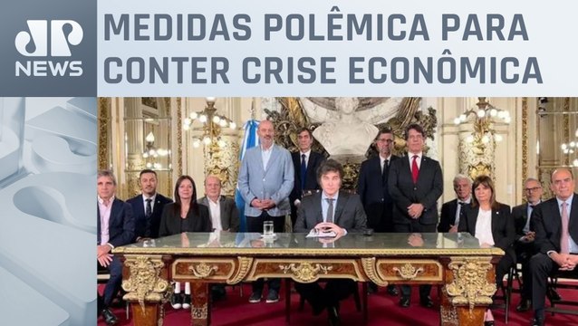 Javier Milei não deve renovar contrato de funcionários na Argentina